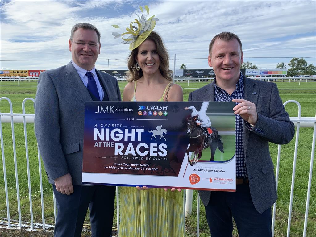 JMK solicitors charity night at the races 2019