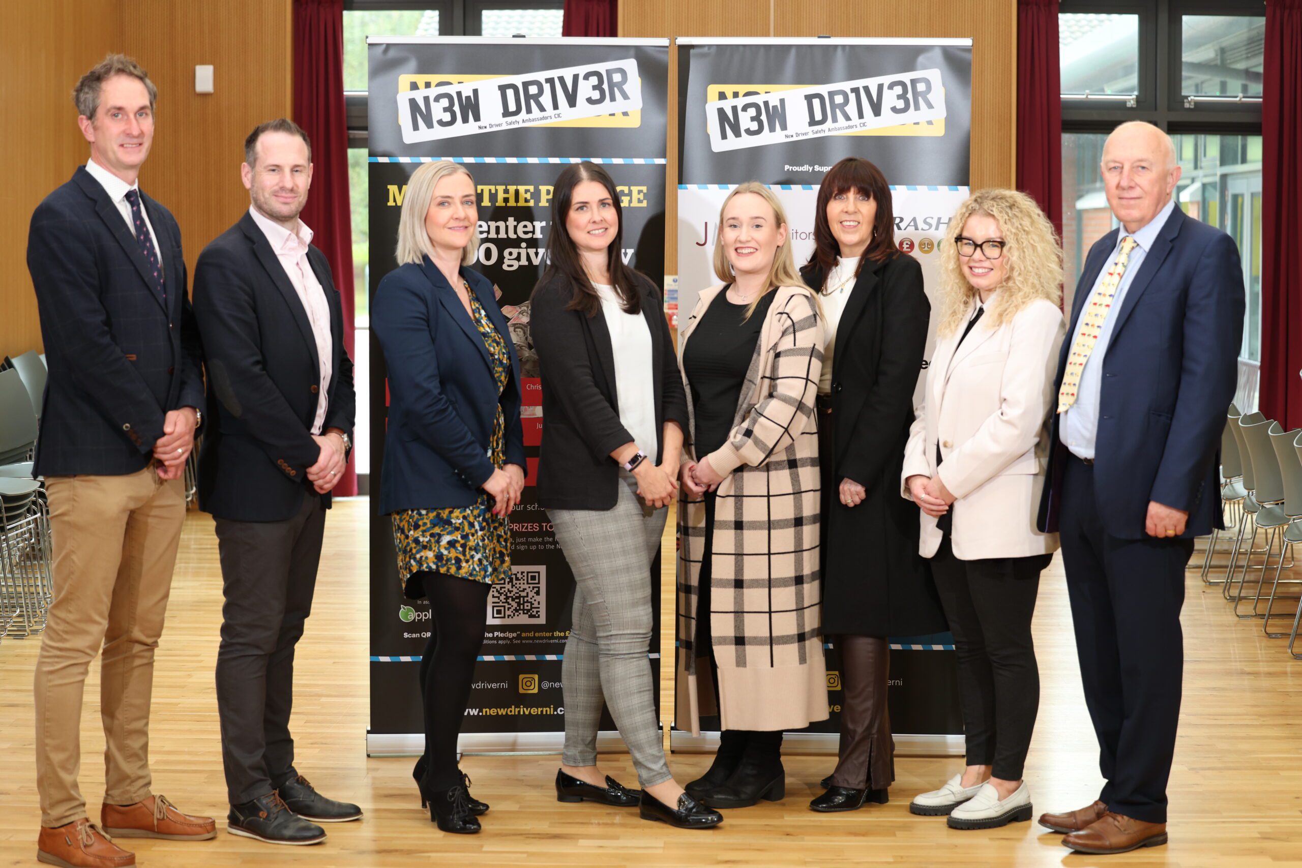 New Driver Launch - Emma Duffy, Paula Mahoney and New Driver associates