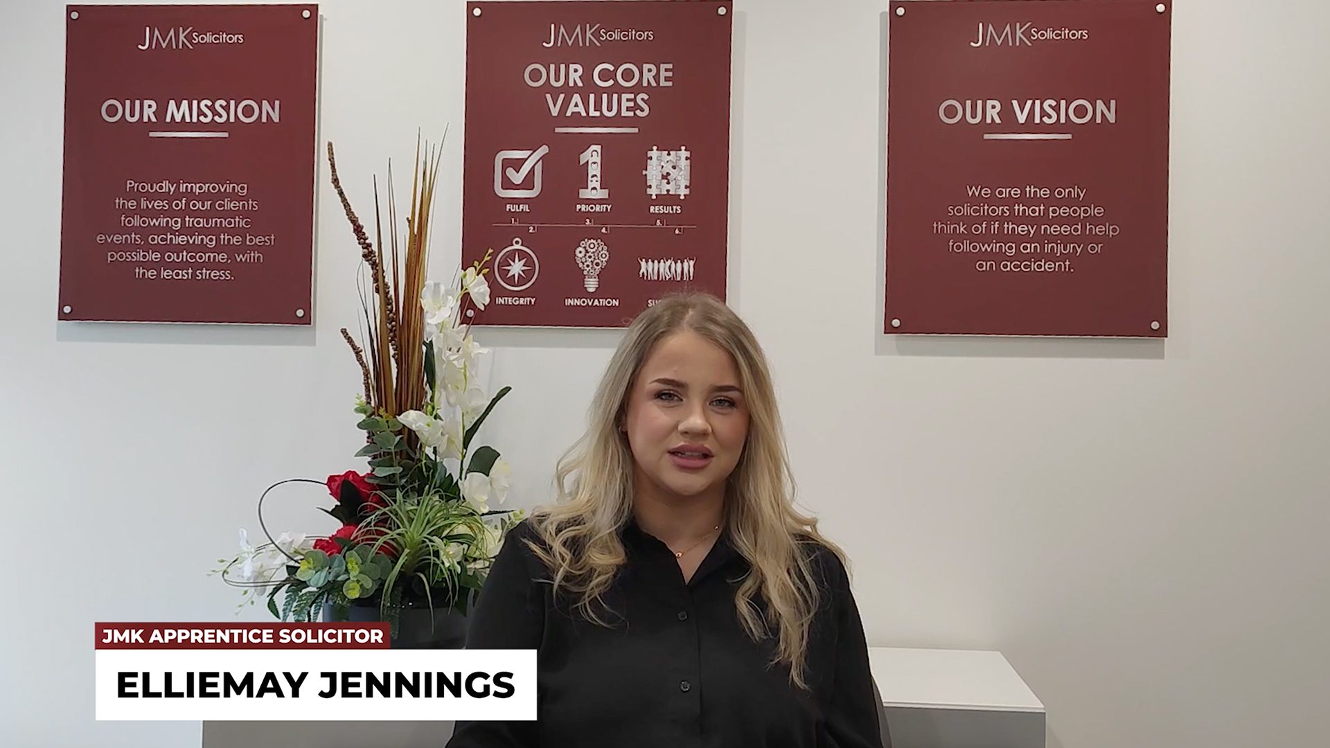 Apprentice Recruitment at JMK Solicitors Q&A Elliemay Jennings