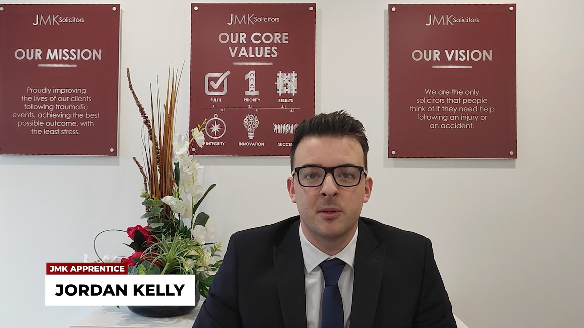 Apprentice Recruitment at JMK Solicitors Q&A Jordan Kelly