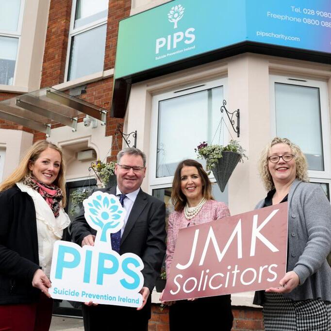 JMK Solicitors, PIPS & CRASH Services Group photo. Jonathan McKeown, pictures with PIPS managers