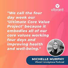 Michelle Murphy speaks on 4-day week work balance.