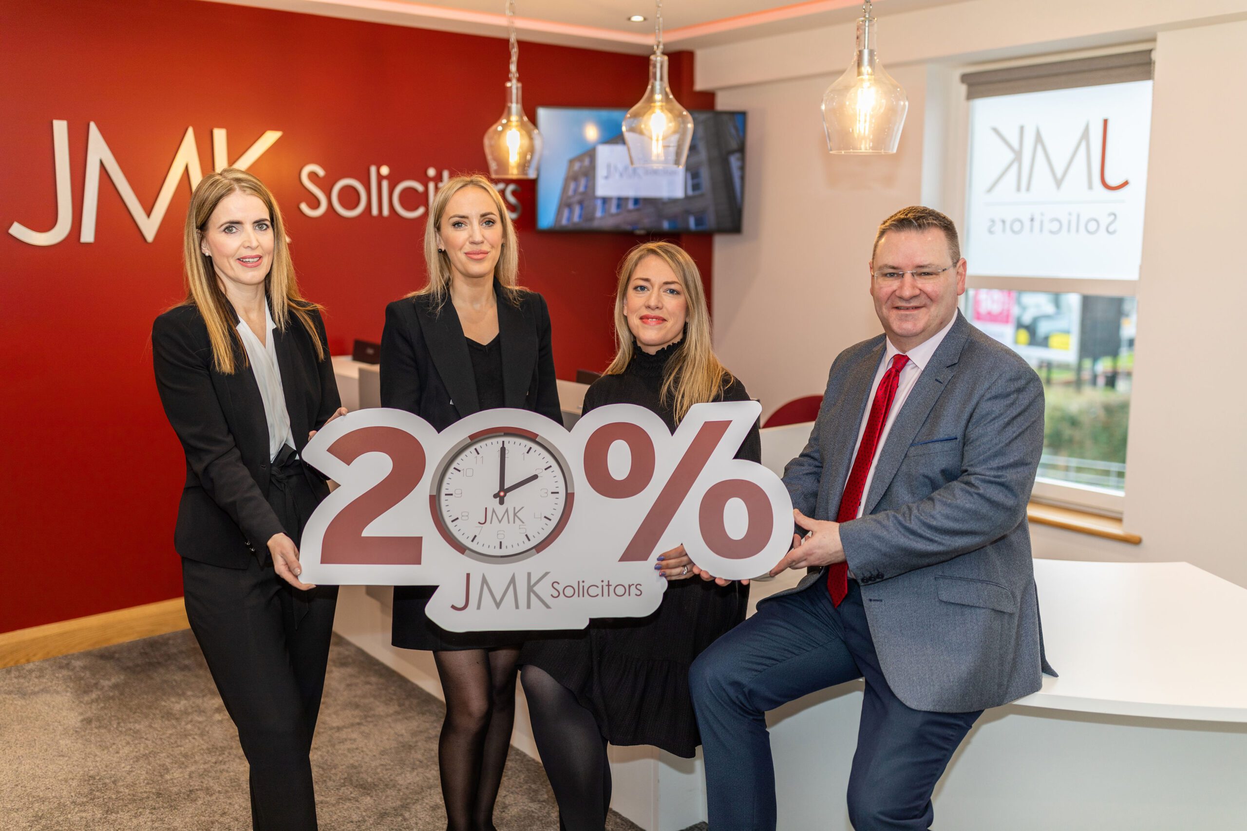 JMK Solicitors were one of the first employers in Northern Ireland to commit to and implement a four-day week for all employees, with no reduction in pay.