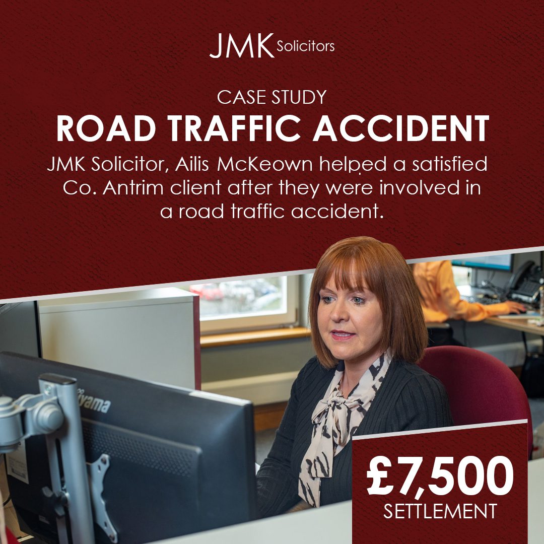 Ailis McKeown Road Traffic Accident case study JMK Solicitors