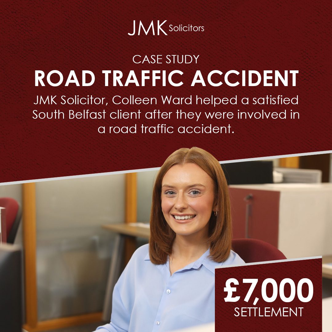 Colleen Ward JMK Solicitors- Road Traffic Accident case study