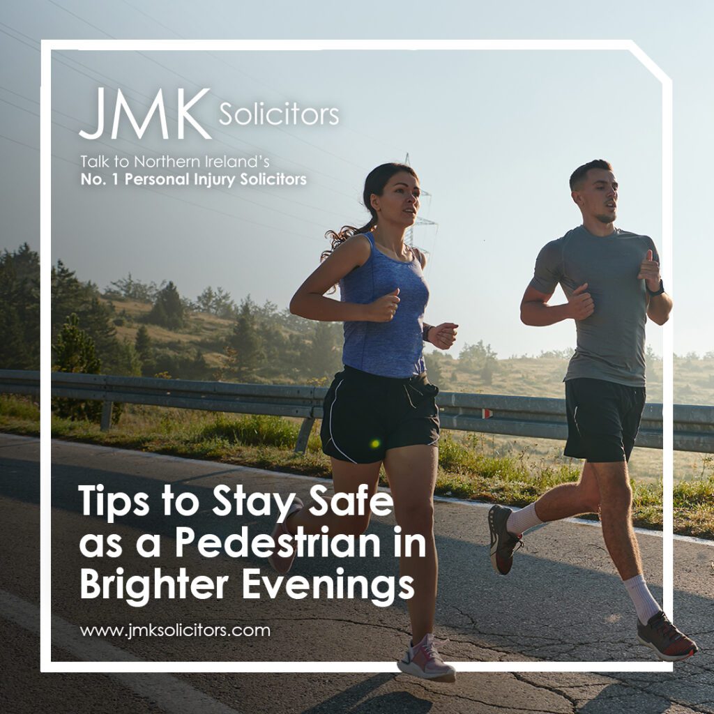 Tips for Pedestrians in brighter evenings