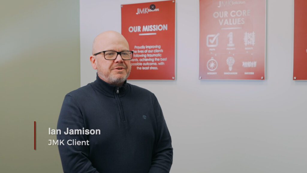 Taxi driver Ian Jamison receives expert car accident compensation advice from JMK Solicitors in Northern Ireland
