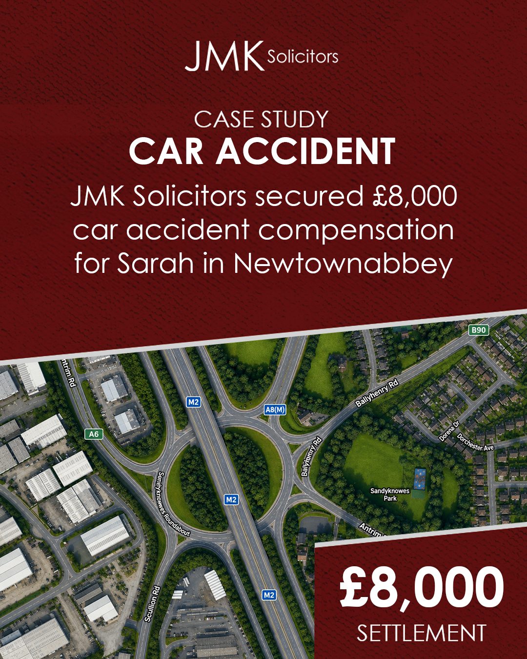 £8000 Car Accident Compensation Case Study