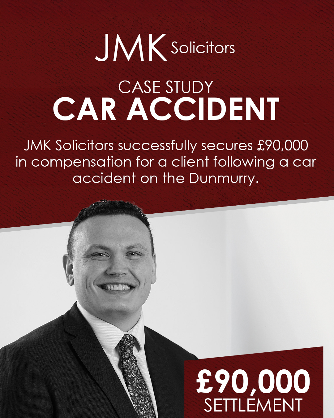 £90,000 Vehicle Collision Dunmurry